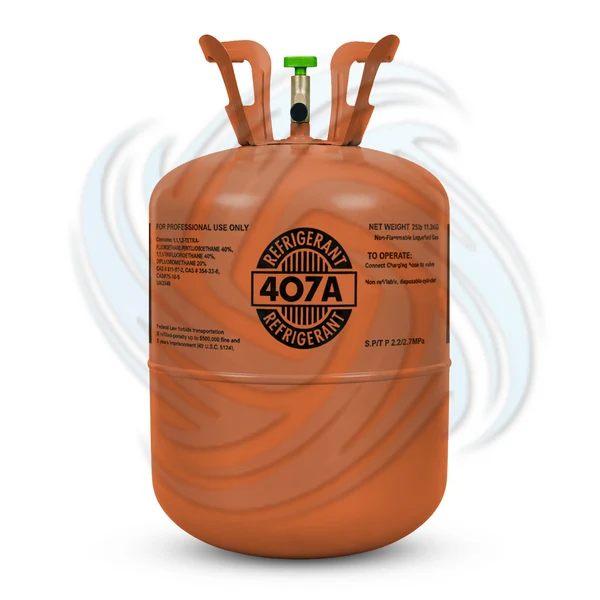 25 lb R407A Refrigerant Cylinder for Commercial Refrigeration