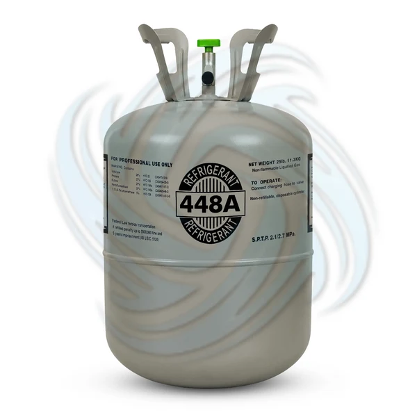 25 lb R448A Refrigerant Cylinder for Commercial Refrigeration