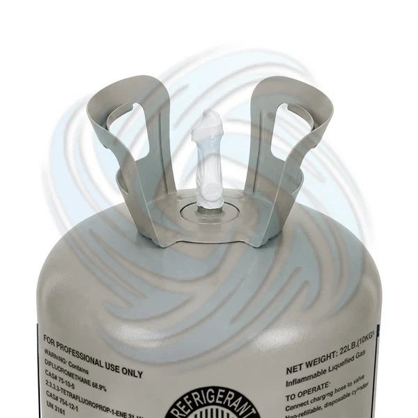 22 lb R454B A2L Refrigerant Cylinder for HVAC & Heat Pumps