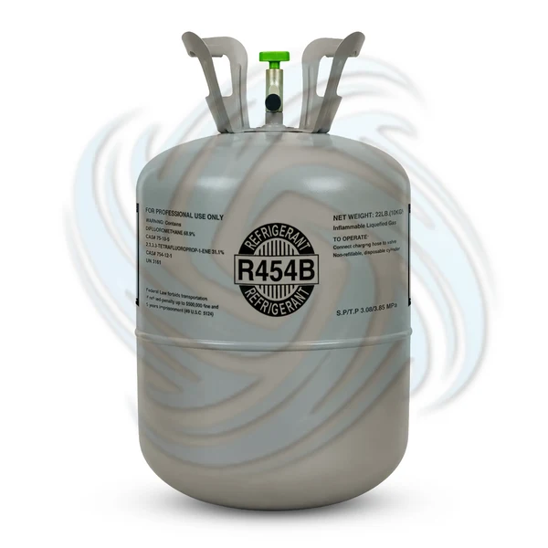 22 lb R454B A2L Refrigerant Cylinder for HVAC & Heat Pumps