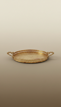 Antique Gold Leaf Tray