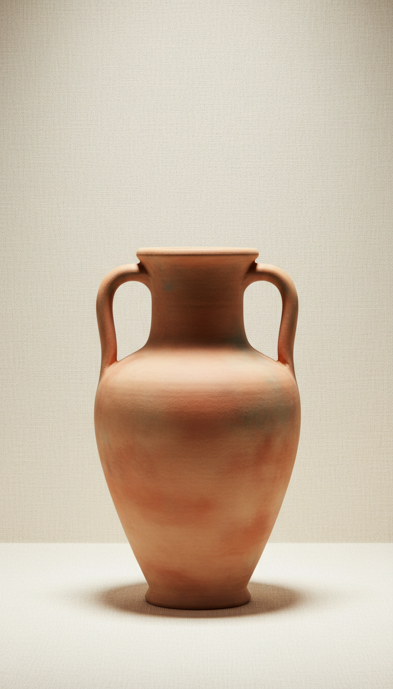 Clay Terracotta Vase