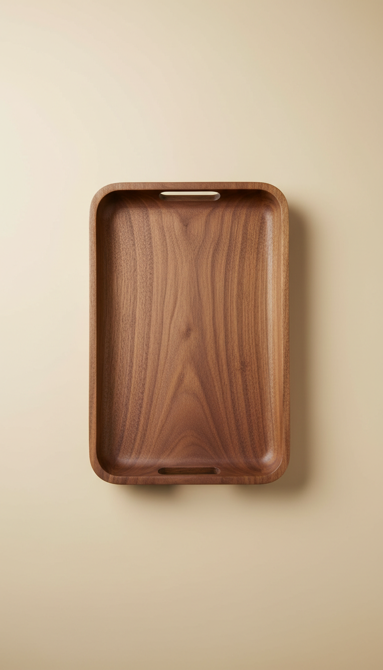 Walnut Wood Serving Tray